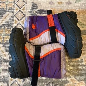 Sorel Flurry Purple Winter Snow Boots